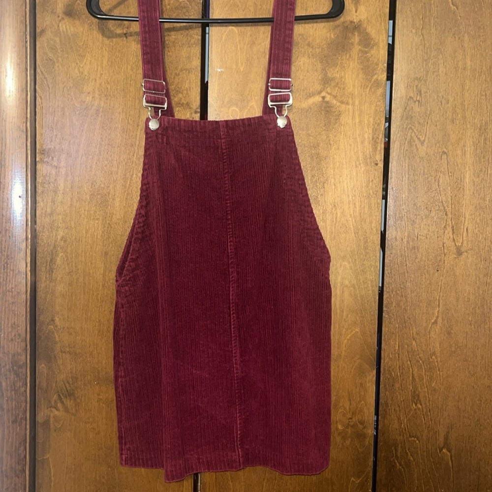 Forever 21 red corduroy dress. Size Medium